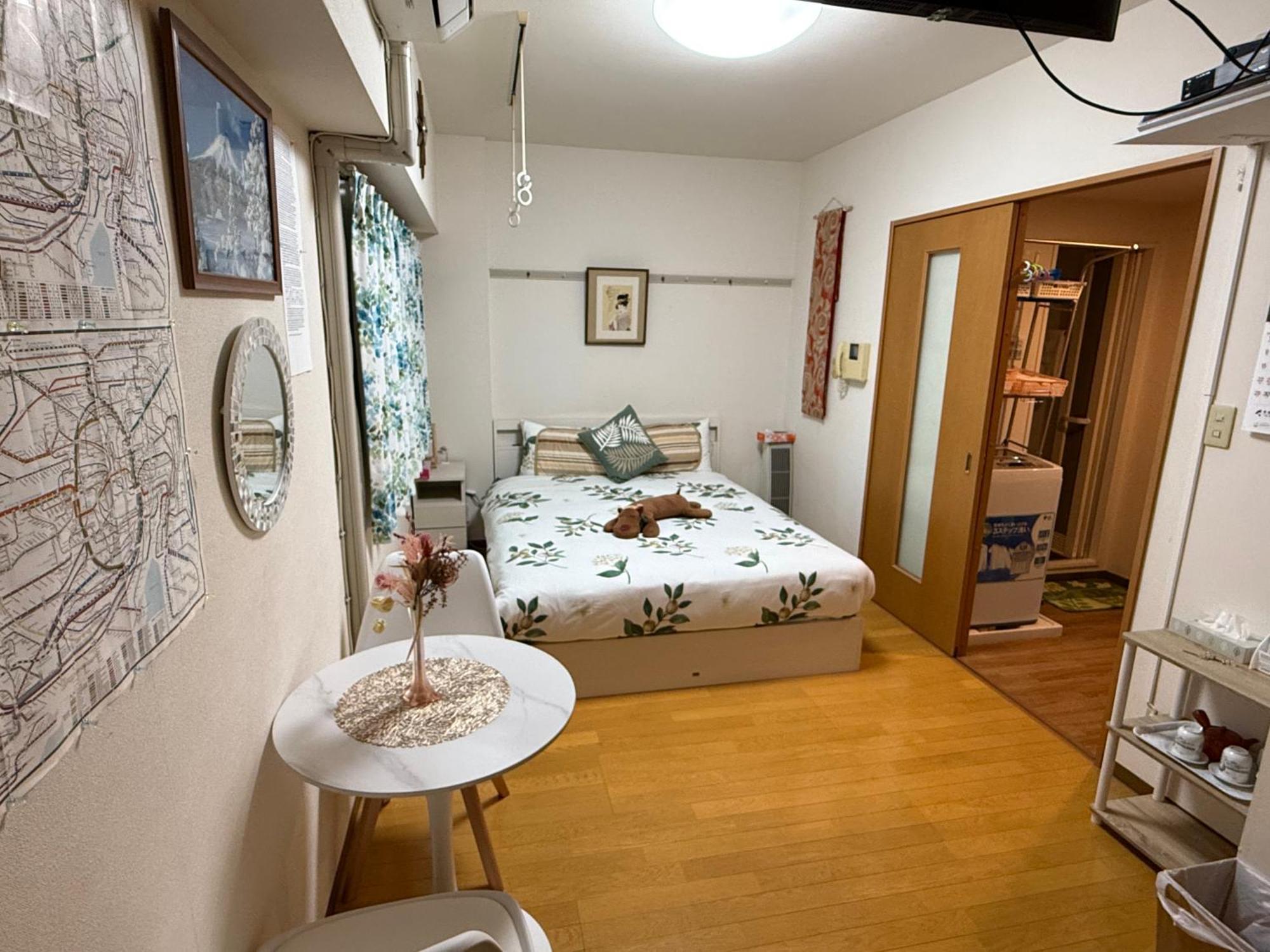 都心の家30 Square Meter King Size Bed With Stepping Rice Tokyo Bagian luar foto