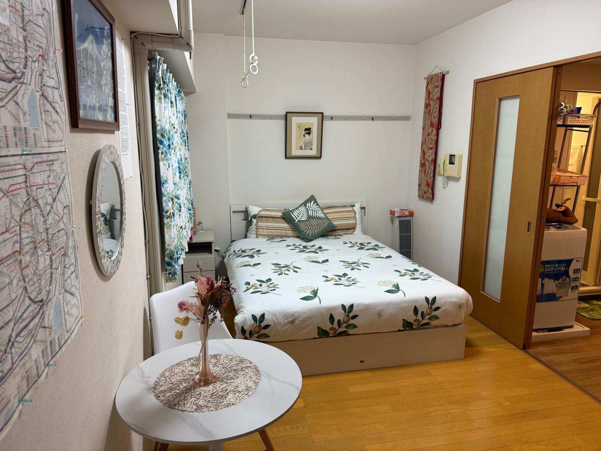 都心の家30 Square Meter King Size Bed With Stepping Rice Tokyo Bagian luar foto